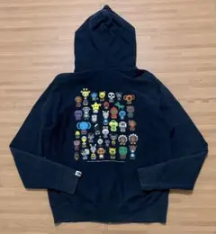 ☆激レア☆ APE MIX ロゴ パーカー XL シャークパーカー kaws - メルカリ
