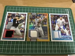 topps 2026 RC レリック3枚