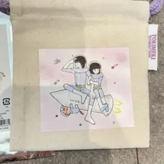 【新品未使用】 3coins りぼん ランダム ミニ巾着 ときめきトゥナイト