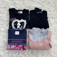 子供服 女の子 90 長袖 ロンティー チュニック 薄手 まとめ売り 秋 冬