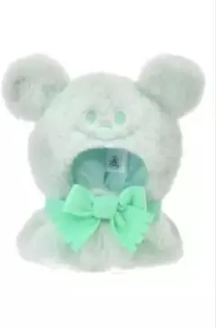 ディズニーストア　ユニベアシティ　シークレットポンチョ 雪だるま　グリーン　緑