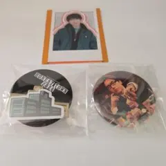 HONEST TOWN 2026　缶バッジ　 ピンバッジ+ステッカー　カード