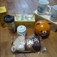 スヌーピー マグカップ ・リラックマ食器・ポチャッコブランケットセット