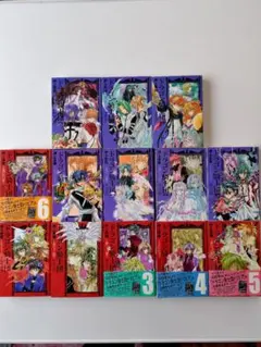 ドラゴン騎士団全6巻+異界編7巻全13冊セット　　新書館ウィングス文庫　押上美猫