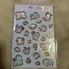 サンリオ キャンディシール ストーン付き 夜ののんびりタイム