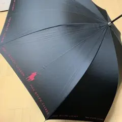 正規品 新品 未使用 ポロラルフローレン 雨傘 長傘 ブラック60cm 男女兼用のサムネイル