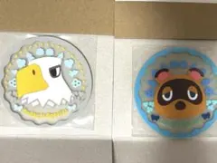 どうぶつの森　クリアラバーコースター　アポロ&たぬきち