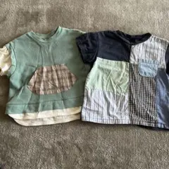 アプレレクール　100センチ　半袖Tシャツ　2枚組