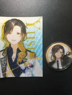 いれいす　悠佑　缶バッチ　ブロマイド　2点セット