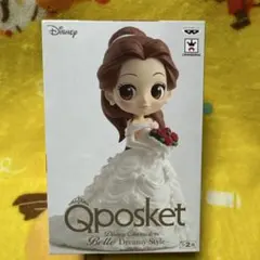 Qposket ディズニー 美女と野獣 ベル Dreamy ウェディング 白