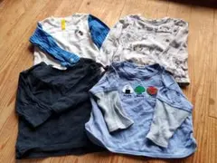 Disney　ムージョンジョン　 長袖カットソー 4点セット