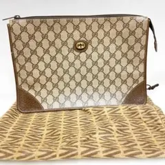 美品◎ オールドグッチ ショルダーバッグ クラッチバッグ マイクロGG