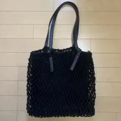 メッシュ編みバック　インポーチ付き