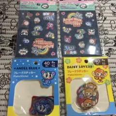 ANGEL BLUE & DAISY LOVERS フレークステッカーセット