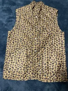 uniform experiment レオパード キルティング ベスト