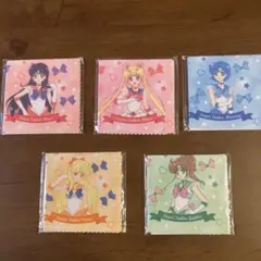 【新品未使用未開封】セーラームーン　クロス　5枚セット　非売品