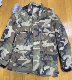 THE NORTH FACE マクマードパーカー　Sダウン迷彩　ノースフェイス