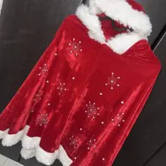 サンタ コスプレ衣装 ポンチョ