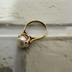 美品】Pt850 本真珠 グレーパール リング 11〜12号 昭和レトロ - メルカリ