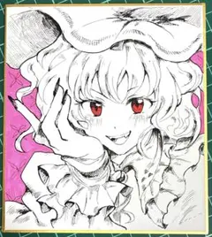 東方project 手描きイラスト　レミリア・スカーレット