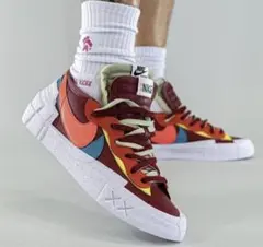 KAWS × sacai × Nike Blazer Low