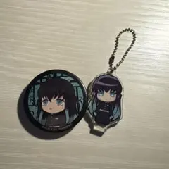 時透無一郎 アクリルキーホルダー 缶バッジ セット