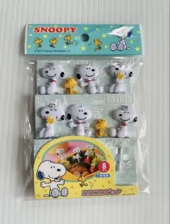 スヌーピー ニコニコピック　弁当用ピック 8個入り キャラ弁 PN-6のサムネイル