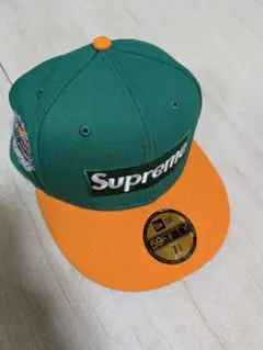 Supreme シュープリームキャップ 帽子　ニューエラ 7 5/8