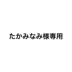 たかみなみ様 リクエスト 2点 まとめ商品