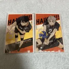新品】ツッキー 山口 クリアカード ハイキューファンパーク おみくじ ハイキュー おみくじ ファンパーク ショウワノート ブロッキー山口忠