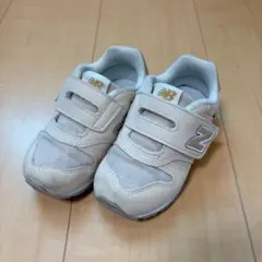 14.5cm new balance 373 キッズスニーカー ベージュ