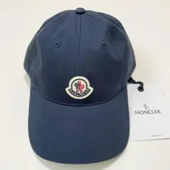 MONCLER モンクレール ロゴワッペン ネイビー ベースボールキャップ