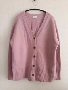 green label relaxing Vネックニットカーディガン