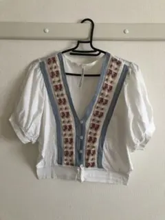 スナオクワハラ　トップス　ボレロ　カーディガン