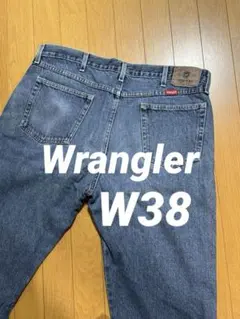 【240】wrangler　ストレートデニムパンツ　レアサイズ　W38