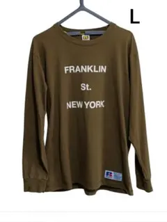 RUSSELL FRANKLIN NEW YORK ロンT茶のサムネイル