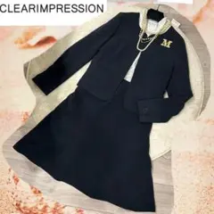 クリアインプレッション　セットアップスーツ 素敵ママ　M