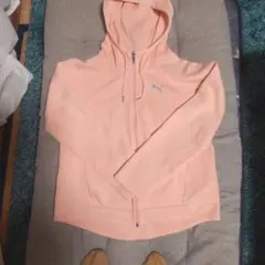 PUMA フード付きジャケット ピンク