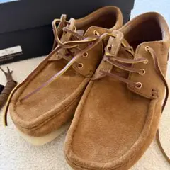【新品】クラークス ワラビーボート コーラスエード UK8