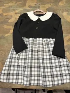 チェック柄ワンピース 130サイズ
