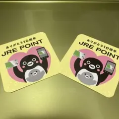 JRE POINT 10周年 Suicaのペンギン ステッカー 2枚セットのサムネイル