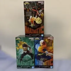 僕のヒーローアカデミア ヒロアカ MAXIMATIC 轟 爆豪 緑谷 3体セット