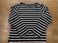 UNIQLO ボーダーコットンTシャツ L