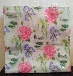 Harrods トートバッグ 花柄　ローズ　サブバッグのサムネイル