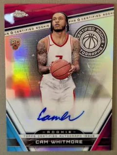 Cam Whitmore Rookie Auto Refractor