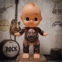 刺青キューピー 和彫り tattoo キューピー ガシャ髑髏 妖怪 - メルカリ
