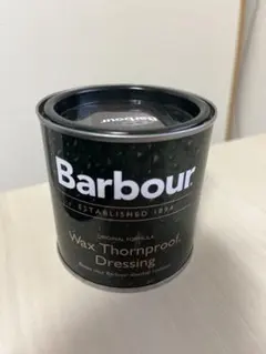 新品未使用Barbour オイル缶Wax Thornproof Dressing
