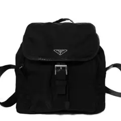 未使用級 PRADA プラダ サフィアーノ ポコノ リュックサック バッグ