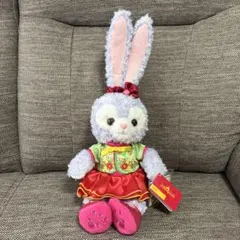 美品 ステラルー ぬいぐるみSS 旧正月 ダッフィー&フレンズ タグ付き 美品 ステラルー ぬいぐるみSS 旧正月 ダッフィー&フレンズ タグ