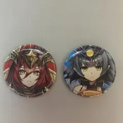 デュエプレGP キャラクター缶バッジ2個セット　ヴィヴィ　アポロヌス（陰）